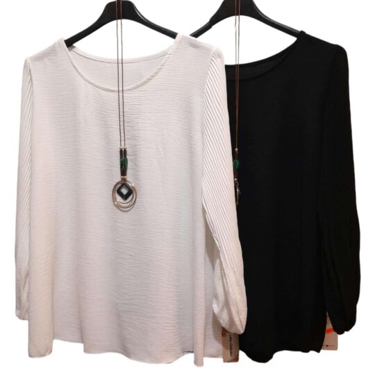 Blusa Plisada