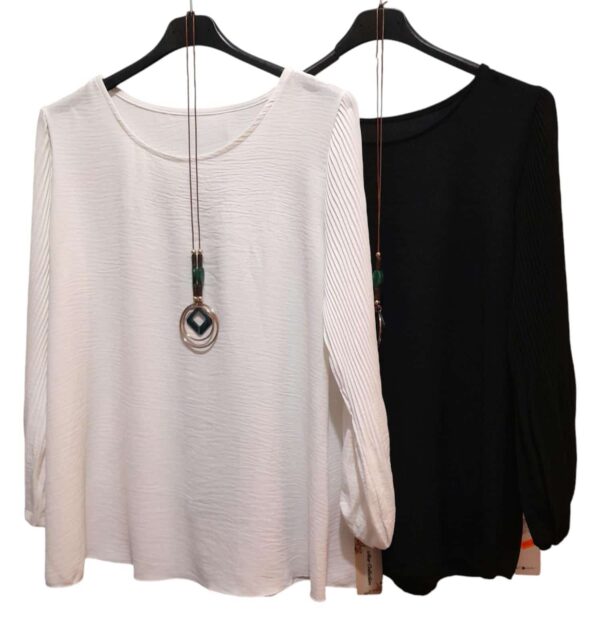 Blusa Plisada