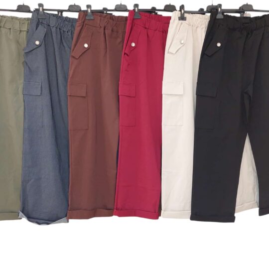 Pantalón Bolsillos Cargo