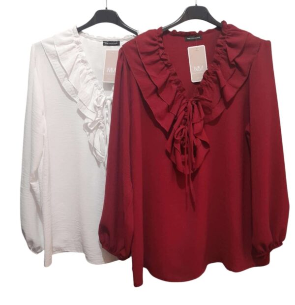 Blusa Voltaire