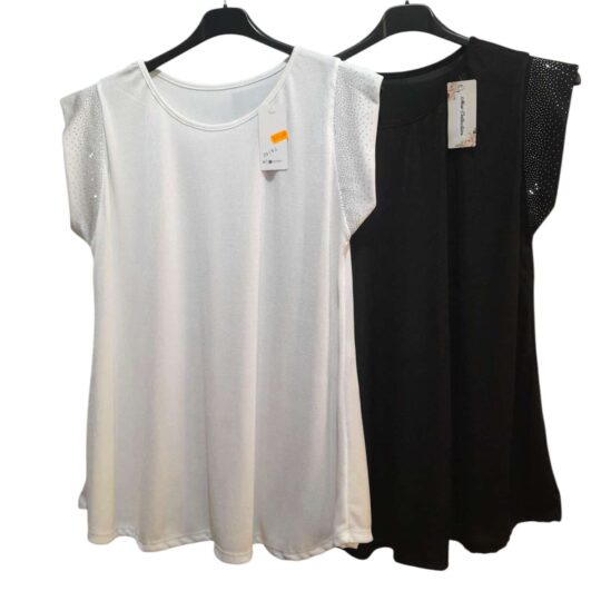 Blusa Brillo Manga