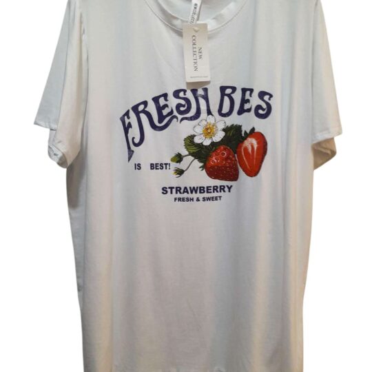Camiseta Fresas