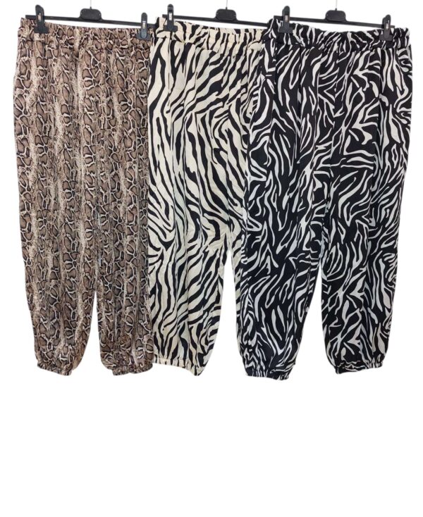 Pantalón Satén Estampado - Imagen 2