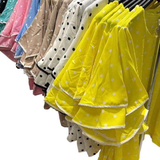 Blusa Lunares Volante