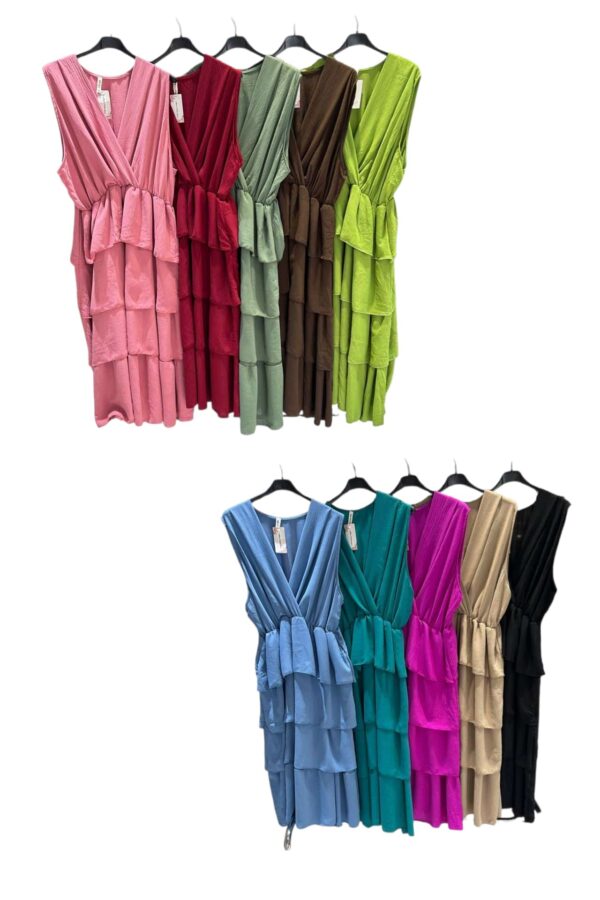 Vestido Volantes
