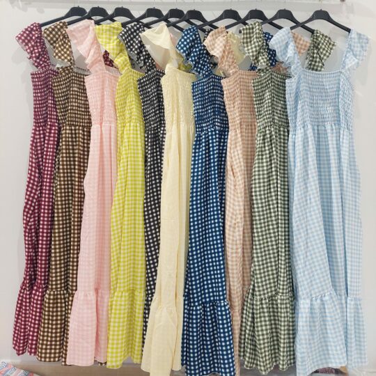 Vestido Vichy