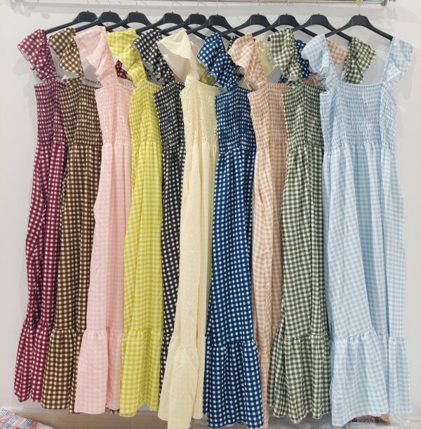 Vestido Vichy