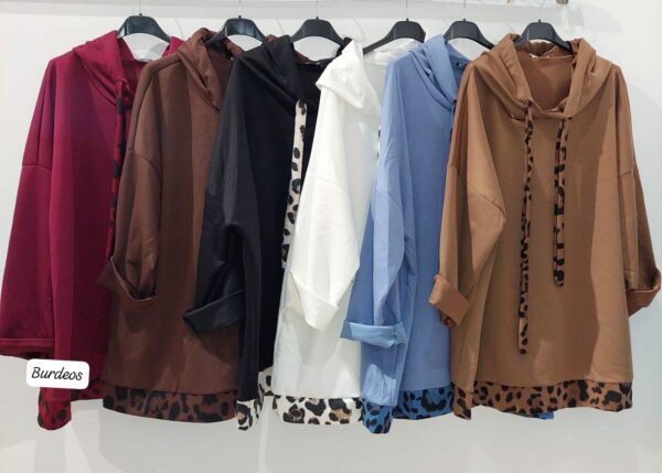 Sudadera Leopardo